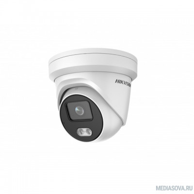  HIKVISION DS-2CD2347G2-LU(C)(2.8mm) 2.8-2.8мм Камера видеонаблюдения IP цветная корп.:белый