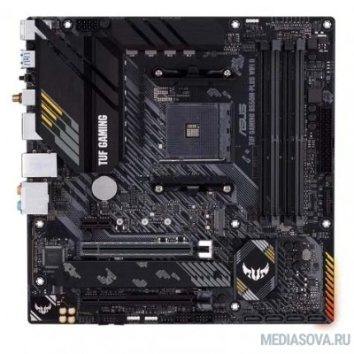 Материнская плата Asus TUF GAMING B550M-PLUS WIFI II Soc-AM4 AMD B550 4xDDR4 mATX AC`97 8ch(7.1) 2.5Gg RAID+HDMI+DP