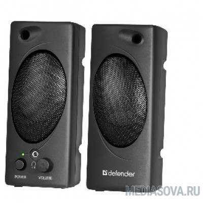  Defender SPK 50 черный, 6 Вт, питание от USB  [65150]