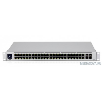  Коммутатор Ubiquiti UniFi USW-48-POE 4SFP 195Вт управляемый