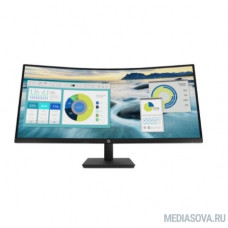 LCD HP 34'' P34hc G4 Curved Monitor VA 3440x1440 178/178 60Hz 5ms 250cd 178/178 3500:1 8bit HDMI2.0 DisplayPort1.2 3xUSB3.2 USB-C3.2 AudioOut 2x3W VESA [21Y56AA#ABB]