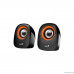  GENIUS Genius SP-Q160, USB, 2.0.6Вт.USB,20000Гц, оранжевый 