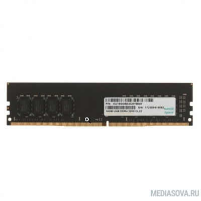 Оперативная память  Apacer DDR4 DIMM 16GB EL.16G21.GSH PC4-25600, 3200MHz