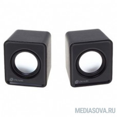 Колонки Oklik OK-331 2.0 черный 6Вт