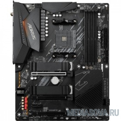 Материнская плата Gigabyte B550 AORUS ELITE AX V2 Soc-AM4 AMD B550 4xDDR4 ATX AC`97 8ch(7.1) 2.5Gg RAID+HDMI+DP