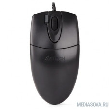 A-4Tech Мышь OP-620D черный оптическая (1000dpi) USB (4but) [85694]