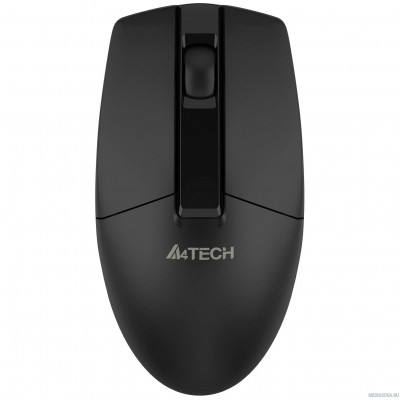  Мышь A4Tech G3-330NS черный оптическая (1200dpi) silent беспроводная USB (3but)