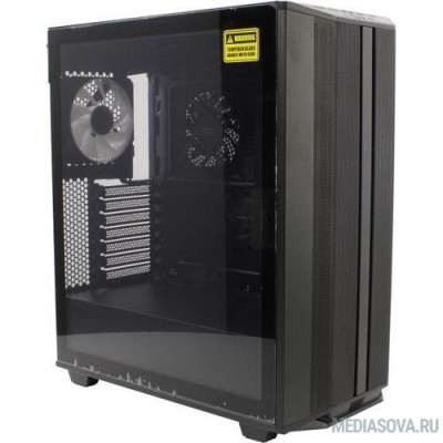  GameMax Корпус Precision COC Black (T808) (ATX, Черн, 2*USB 3.0, Зак.стекло, 1*120мм+ COC, без БП)