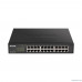  D-Link DGS-1100-24PV2/A3A Настраиваемый L2 коммутатор c 24 портами 10/100/1000Base-T (12 портов РоЕ 802.3af/at, PoE-бюджет 100 Вт)