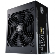 Power Supply Cooler Master MWE Gold V2 ( MPE-C501-AFCAG), 1250W, ATX, 140mm, 24+4pin, 12xSATA, 8xPCI-E(6+2), APFC, 80+ Gold, w/UK Cable, Full Modular