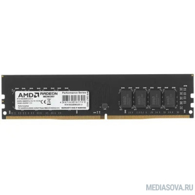 Оперативная память  AMD DDR4 DIMM 16GB R7416G2606U2S-U PC4-21300, 2666MHz