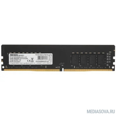 Оперативная память  AMD DDR4 DIMM 16GB R7416G2606U2S-UO PC4-21300, 2666MHz