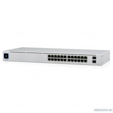 Коммутатор Ubiquiti UniFi USW-24-POE 2SFP+ 95W управляемый