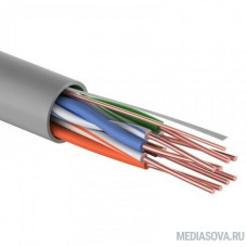 Rexant (01-0059) LIGHT  Кабель U/UTP, CAT 5E, ZH нг(А)-HF, (LSZH), 4х2х0,48 мм, 24AWG, внутренний, серый