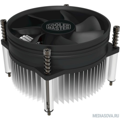  Cooler Master i50 STD (RR-I5A7-22PK-B1) LGA1700, FAN 9225 nonLED 2200RPM 4pin, All Aluminu, 65w