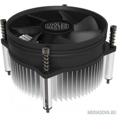  Cooler Master i50 STD (RR-I5A7-22FK-N1)  LGA1700, FAN 9225 nonLED 2200RPM 3pin, All Aluminu, 65w