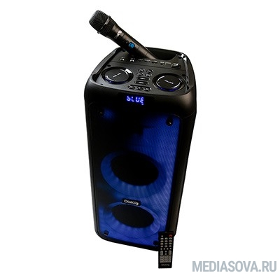  Dialog Oscar AO-200 - акустическая колонка 1.0, 45WRMS, Караоке с беспр. микр., BT+FM+USB+SD+LED
