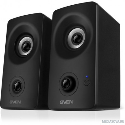  Колонки Sven 405 2.0 черный 8Вт