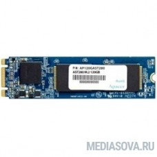 Накопитель SSD Apacer AST280 120GB AP120GAST280-1 (M.2, SATA III, 120 Гб, скорость чтения/записи: 500/470 Мб, 39000 IOPS, TLC)