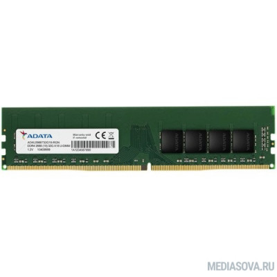 Оперативная память  Модуль памяти ADATA 8GB DDR4 2666 U-DIMM Premier AD4U26668G19-BGN, CL19, 1.2V, Bulk