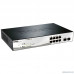  D-Link DGS-1210-10P/F3A Настраиваемый L2 коммутатор с 8 портами 10/100/1000Base-T и 2 портами 1000Base-X SFP (8 портов PoE 802.3af/at, PoE-бюджет 65 Вт)  