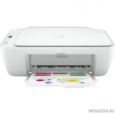 МФУ струйный HP DeskJet 2710, A4, цветной, струйный, белый [5AR83B]