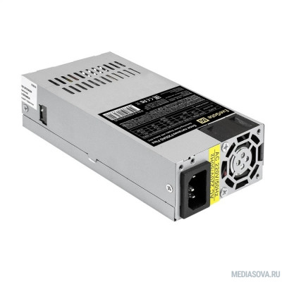 Блок питания Exegate EX292562RUS Блок питания 250W ExeGate F250AS (Flex ATX, for ITX case, APFC, КПД 80% (80 PLUS), 4cm fan, 24pin, (4+4)pin, PCI-E, 3xSATA, 2xIDE) 
