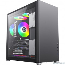 GameMax Корпус Spark Pro Full Black без БП (Midi Tower, ATX, Черный., USB3.0+Type C, Зак. стекло)