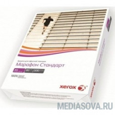 XEROX 450L90649 Бумага Марафон Стандарт А4, 80 г/м, 500 л., 146 CIE, C (отпускается коробками по 5 пачек в коробке)