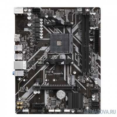 Материнская плата Gigabyte B450M K Soc-AM4, AMD B450, mATX, Ret