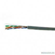 Кабель Cablexpert, UTP5e, 4 пары, 0.51 мм, медь, однож., 305 м, Fluke Test, серый UPC-5051E-SO