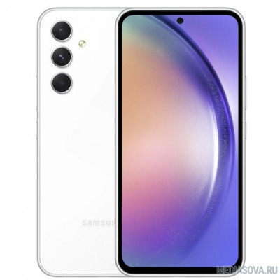  Samsung Galaxy A54 SM-A546E 5G 128Gb 6Gb белый моноблок (SM-A546EZWACAU)