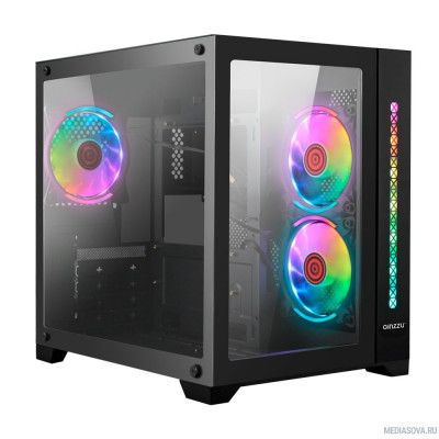  Ginzzu V350 RGB CRC6  FAN12CM RGB*3