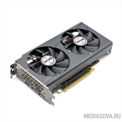 Видеокарта Видеокарта Afox RTX2060 6GB GDDR6 192BIT, DVI, Display port, HDMI ATX DUAL FAN (AF2060-6144D6H4-V2) RTL
