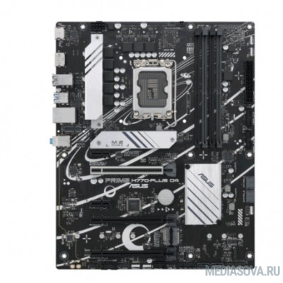 Материнская плата ASUS PRIME H770-PLUS D4 LGA1700 4xDDR4 4xSATA3 3xM.2 RAID HDMI DP ATX