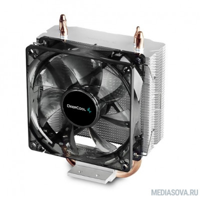  Cooler DeepCool  GAMMAXX 200 V2 Soc-AM4/1151/1200/1700 4-pin 18-24dB Al+Cu 100W 326gr Ret