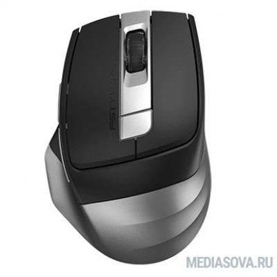  Мышь A4Tech Fstyler FB35C серый/черный оптическая (2400dpi) беспроводная BT/Radio USB (6but) (1583838)