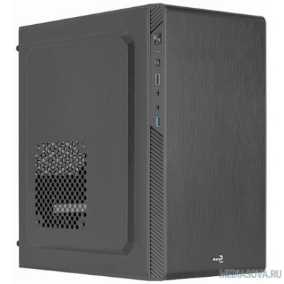  Корпус Aerocool CS-106-S-BK-v1 черный без БП mATX 4x120mm 1xUSB2.0 1xUSB3.0 audio