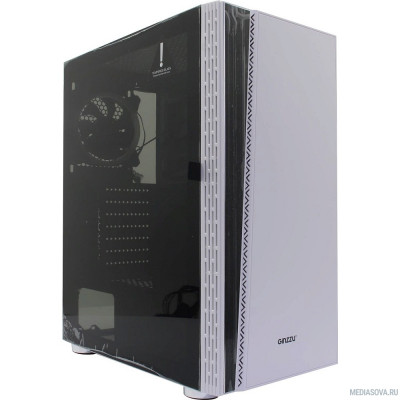  Ginzzu CL220 White  FAN 12LED USB3.0 Window