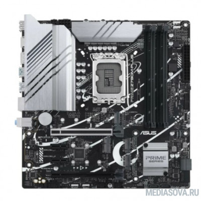 Материнская плата Материнская плата ASUS PRIME Z790M-PLUS, LGA1700 4xDDR5 4xSATA3 3xM.2 HDMI DP mATX