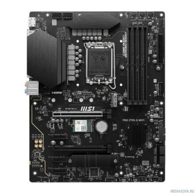 Материнская плата MSI PRO Z790-S WIFI LGA1700, Z790, 4xDDR5, ATX, HDMI, DP