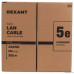  Rexant (01-0152-R) Кабель витая пара F/UTP, CAT 5е, PVC, 4PR, 24AWG, INDOOR, SOLID, серый, 305м, серия LIGHT