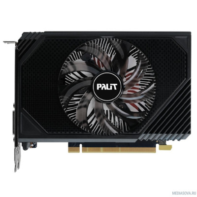 Видеокарта Видеокарта PALIT RTX3050 STORMX OC 6G (4710562244151), (NE63050S18JE-1070F), GDDR6, 96bit, DP, DVI, HDMI, 162*117*40 мм, Цветная коробка