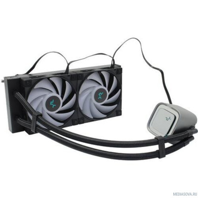  Кулер с водяным охлаждением Deepcool LS520 WH,  120мм, Ret