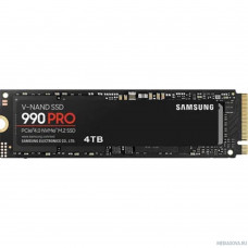 SSD M.2 2280 Samsung MZ-V9P4T0BW 990 PRO 4TB PCIe Gen 4.0 x4 NVMe 2.0 V-NAND TLC