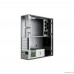  Zircon Корпус ZN-S37 300W (MATX SFF 8,3L, Черн., 1*USB3.0, 1*Type-C,  1*80мм)