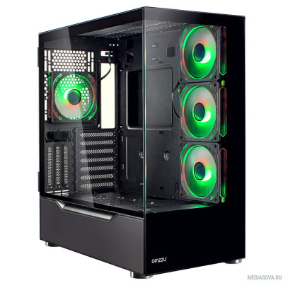  Ginzzu GL750 FAN 12MB6 RGB*4 USB3.0 CRC10