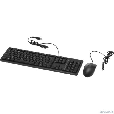  Комплект (клавиатура+мышь) A4TECH KR-3330S, USB, проводной, черный