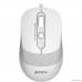  Мышь компьютерная A4Tech Fstyler FM10S белый/серый 1600dpi/USB/4but