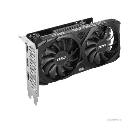 Видеокарта MSI  RTX 3050 VENTUS 2X 6G  NVIDIA GeForce RTX 3050 6Gb 128bit GDDR6 1492/14000 HDMIx2 DPx1 HDCP Ret